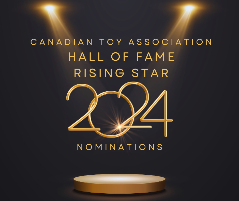 canadian toy association 2024 hall of fame logo