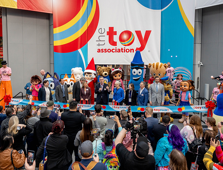 Toy Fair 2025 Opening Ribbon Cutting Ceremony